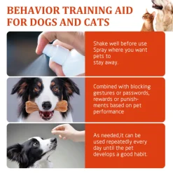 DTOPBUYAGE - Spray anti - mastication pour animaux de compagnie, 120 ml - dtopbuyage