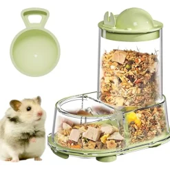 DTOPBUYAGE - Station alimentation transparente petits animaux
