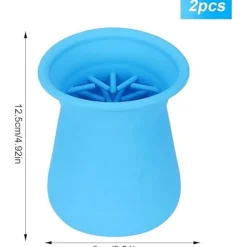 DTOPBUYAGE - Tasse de nettoyage des pieds de chien,2pcs