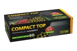 EXO TERRA - Galerie compact top mini 30 cm pour terrarium - galerie pour ampoule destinée aux reptiles (tortues, lézards, serpents), amphib