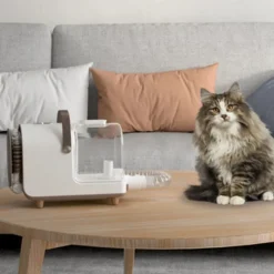 EZICLEAN - E.ziclean brosse séchoir pour animaux 350w blanc - animalgroomy6