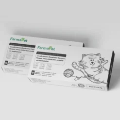 FARMAPET - Test rapide 2 en 1 détection maladie respiratoires du chat - farmapet 1 test