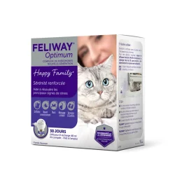 FELIWAY - Feliway Optimum Kit complet (diffuseur + recharge 30 j )