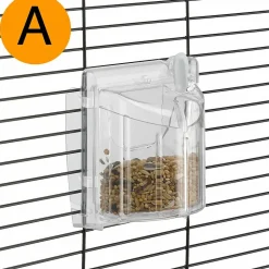 Ferplast cage à oiseaux diva cage pour oiseaux, canaris, pinsons, perruches ondulées, inséparables, en métal, accessoires inclus