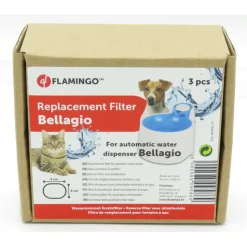 FLAMINGO - 3 filtres de remplacement pour fontaine bellagio 2 litres