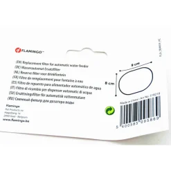 FLAMINGO - 3 filtres de remplacement pour fontaine bellagio 2 litres