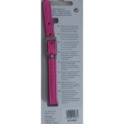 FLAMINGO - Collier 30 cm x 11 mm rose avec strass et clochette pour chat