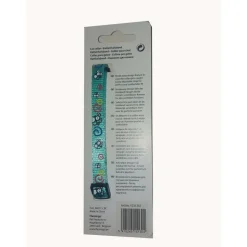 FLAMINGO - Collier réglable de 20 à 35 cm turquoise avec motif souris pour chat