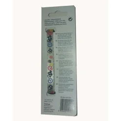 FLAMINGO - Collier réglable de 20 à 35 cm blanc avec motif souris pour chat