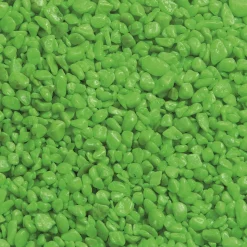 FLAMINGO - Gravier néon vert 1 kg pour aquarium