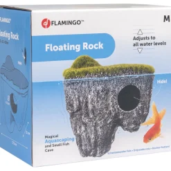 FLAMINGO - Rocher flottant m, 17,5 x 11 x 18 cm, décoration aquarium.