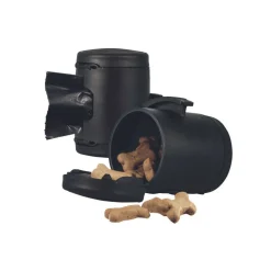FLEXI - Boite à friandise ou sac à déjections multi box, black flexi stnzmb-551-s