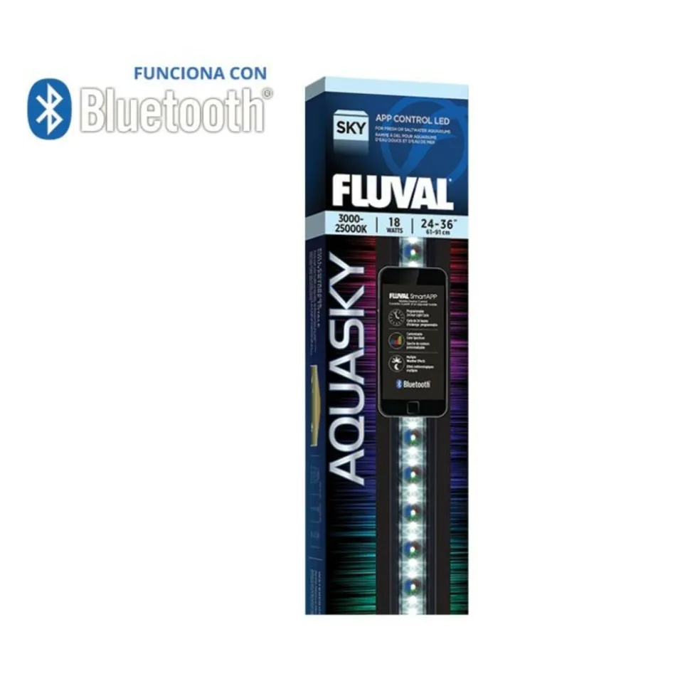 FLUVAL - Fluval - aquasky 2.0, led beleuchtung fuer suesswasser aquarien, 38 - 61cm, 12 w