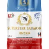 FRANCE CROQUETTES - Croquette pour chat adulte super star saumon – 1,5kg – chat adulte digestion – france croquettes