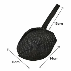 FRANCE CROQUETTES - Manchette de débourrage noir francecroquettes