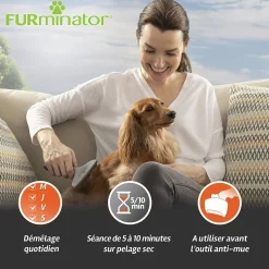 FURMINATOR - Peigne rateau de démélage