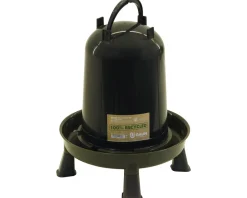 GAUN - Abreuvoir 10 litres sur pieds pour poules et volailles • abreuvoir en plastique recyclé