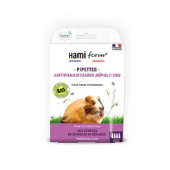 HAMI FORM - Pipettes Antiparasitaires Ecosoin bio cochon d'inde 4 x 0,3ml
