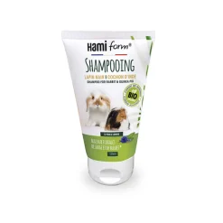 HAMI FORM - Shampooing non rincé Bio lapin et cochon d'inde poils longs