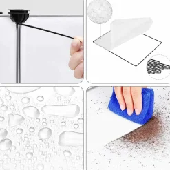 HELLOSHOP26 - Enclos modulable parc pour cochons d'inde modulable 143 x 73 x 93 cm plastique transparent