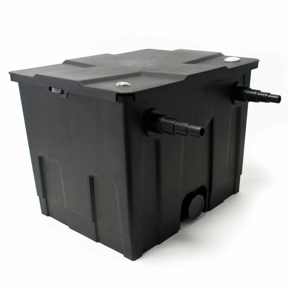 HELLOSHOP26 - Kit de filtration bassin 12000 litres 80 watts pompe éco stérilisateur uvc 18w 412