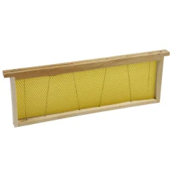 ICKO APICULTURE - Cadre dadant hausse droit ciré : par 10