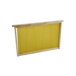 ICKO APICULTURE - Cadre dadant corps droit ciré : par 10