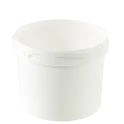 ICKO APICULTURE - Seau plastique blanc 5 kg (sans couvercle)