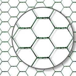 IDMARKET - Enclos poulailler 30m² parc grillagé 10 x 3 m acier galvanisé