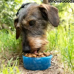 INNOVAGOODS - Bouteille avec distributeur d'eau et d'aliments pour animaux 2 en 1 pettap
