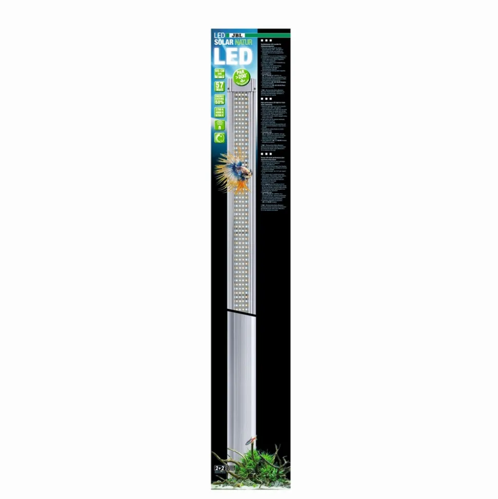 JBL - Rampe d'éclairage Led pour aquarium, Solar Natur 57W 1047 mm