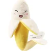 Jouet en peluche pour chien avec des motifs de fruits et d'animaux de dessin animé