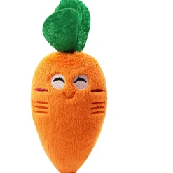 Jouet en peluche pour chien avec des motifs de fruits et d'animaux de dessin animé