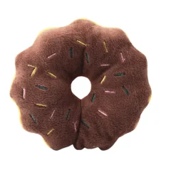 Jouet en peluche pour chien avec des motifs de fruits et d'animaux de dessin animé