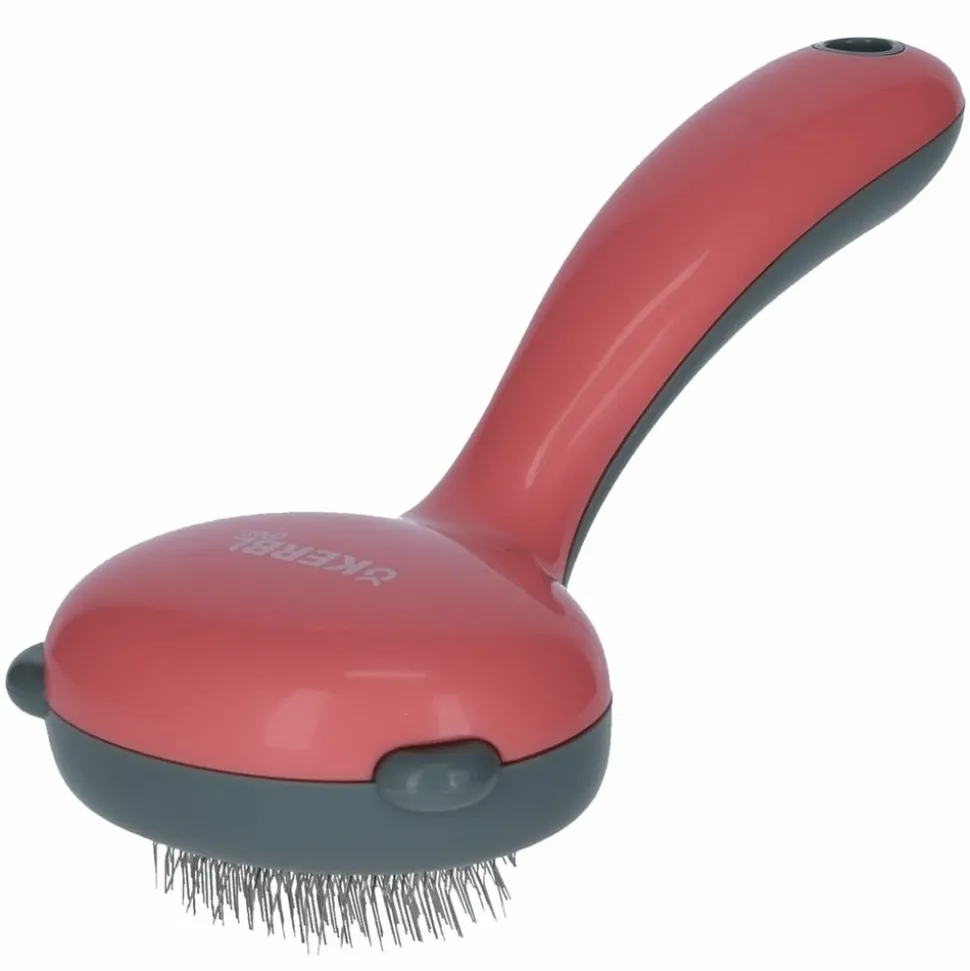 KERBL - Kit de toilettage 7 pieces kerbl - rouge et noir - pour chat