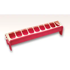 KERBL - Mangeoire pour volailles 50 x 12 cm, couleur fuschia