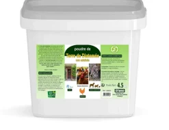 LIFLAND - Terre de diatomée biologique non calcinée poules 4,5kg