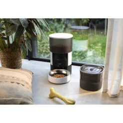 LIVOO - Livoo distributeur de croquettes automatique 5w blanc - pet100