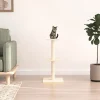 MAISON EXCLUSIVE - Arbre à chat avec griffoirs en sisal crème 73 cm