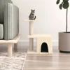 MAISON EXCLUSIVE - Arbre à chat avec griffoirs en sisal crème 48 cm