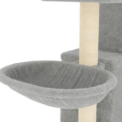 MAISON EXCLUSIVE - Arbre à chat avec griffoirs en sisal gris clair 83 cm
