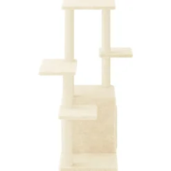 MAISON EXCLUSIVE - Arbre à chat avec griffoirs en sisal crème 97,5 cm
