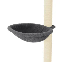 MAISON EXCLUSIVE - Arbre à chat avec griffoirs en sisal gris foncé 95 cm
