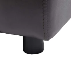 MAISON EXCLUSIVE - Canapé pour chien marron 80x50x40 cm similicuir