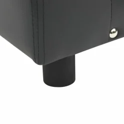 MAISON EXCLUSIVE - Canapé pour chien gris foncé 81x43x31 cm peluche et similicuir