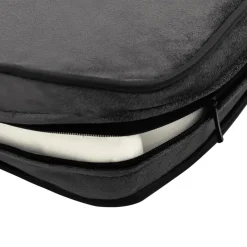 MAISON EXCLUSIVE - Canapé pour chien gris foncé 81x43x31 cm peluche et similicuir