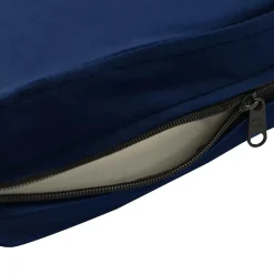 MAISON EXCLUSIVE - Canapé pour chien bleu 72x45x30 cm peluche