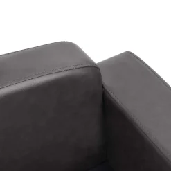 MAISON EXCLUSIVE - Canapé pour chien gris 80x50x40 cm similicuir