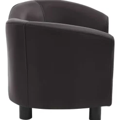 MAISON EXCLUSIVE - Canapé pour chien marron 67x41x39 cm similicuir