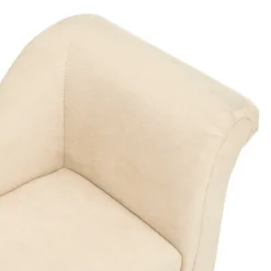 MAISON EXCLUSIVE - Canapé pour chien avec oreiller crème 83x44x44 cm peluche